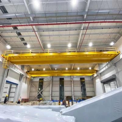 Dy Ld Lh Qd Remote Control 5t 8t 10t 16t 20t 30t 40t 80t 200t European Single Double Beam Overhead Bridge Crane Hanging