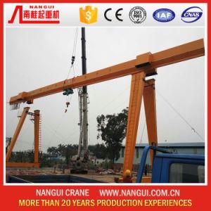 5 Ton Hot Sale Single Girder Gantry Crane with Hoist