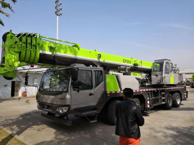 Zoomlion Telescopic Boom 55tons Truck Crane 43m Arm Truck Crane Qy55V552