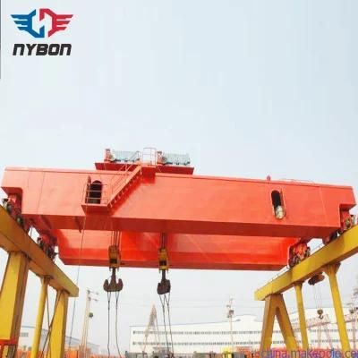 Double Girder Motor-Driven Cross Travel Bridge Crane with Electric Trolley