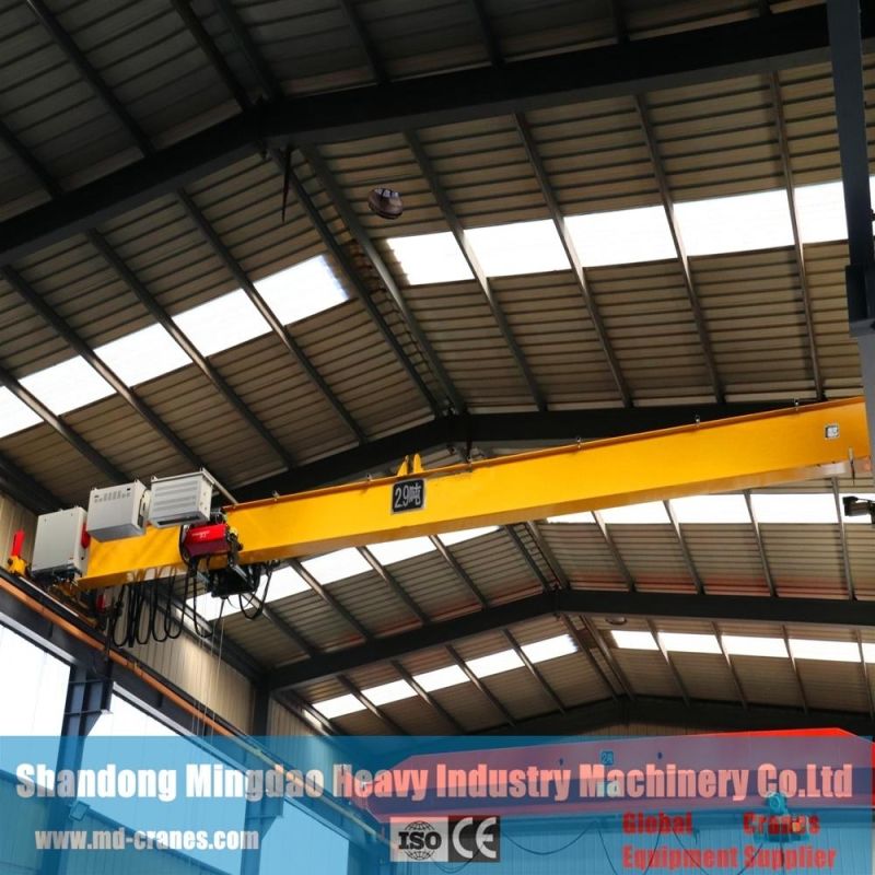 Manufacturer Direct 5t Single Girder European Crane with Compact Structure