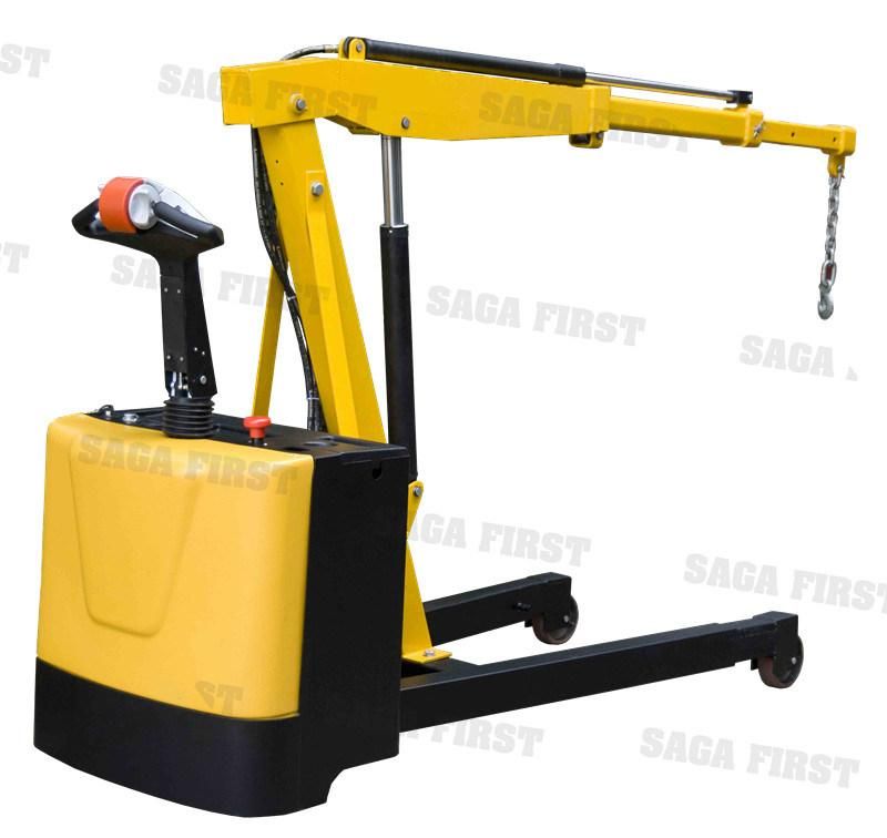 1t Foldable Electric Extended Boom Telescopic Crane