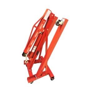 2ton/3ton Small Portable Hydraulic Manual Mobile Folding Engine Floor Crane Hoist Work Shop Crane Garage Lift