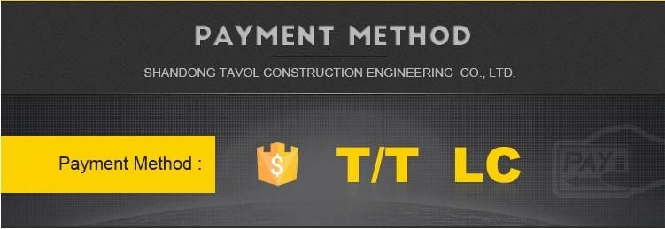 Tavol Construction 8ton Tower Crane for Mexico Client