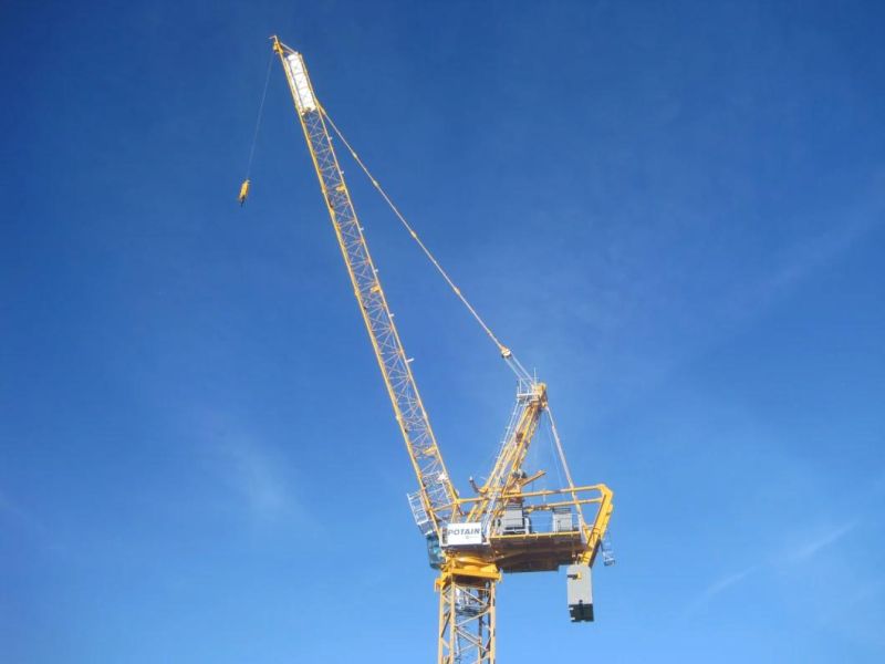12 Ton Hositing Construction Machine Luffing Tower Crane