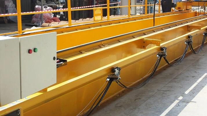 Double Girder Eot Travelling Bridge Overhead Crane, Open Winch Crane