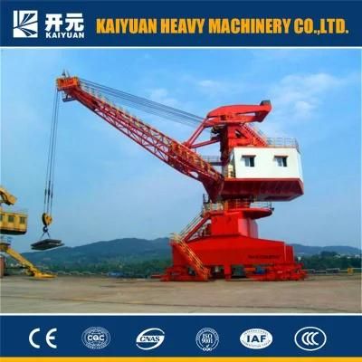 China Famous Brand Rail Type Harbour Portal Crane with Ce/ISO