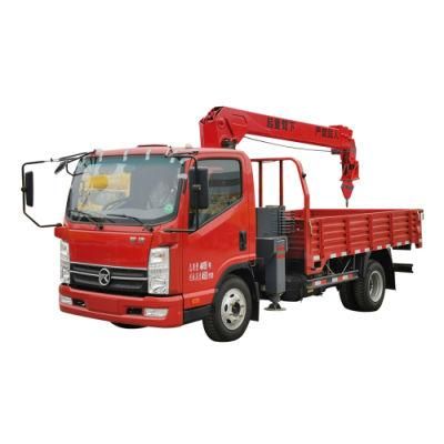 Energy Saving Crane Tonearm Hydraulic Pickup Trucks Mini Truck Mounted Crane for Sale