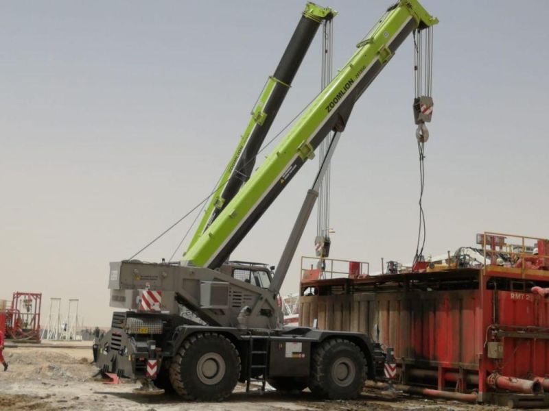 Zoomlion Zrt850 85 Ton Rough Terrain Crane Tyre Crane