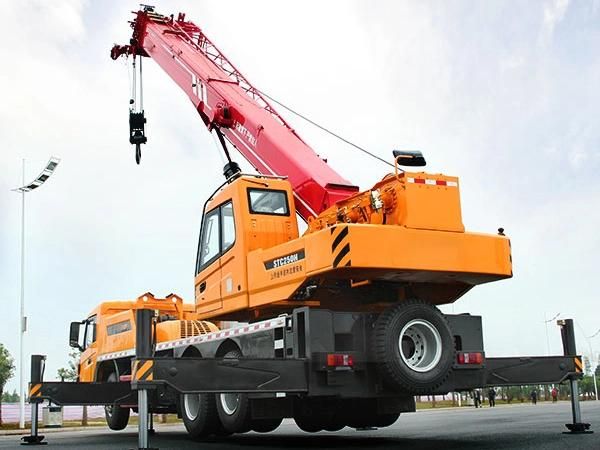 Construction Machinery Stc250 Small Hydraulic Truck Crane 25 Tons Crane in Stock for Sale