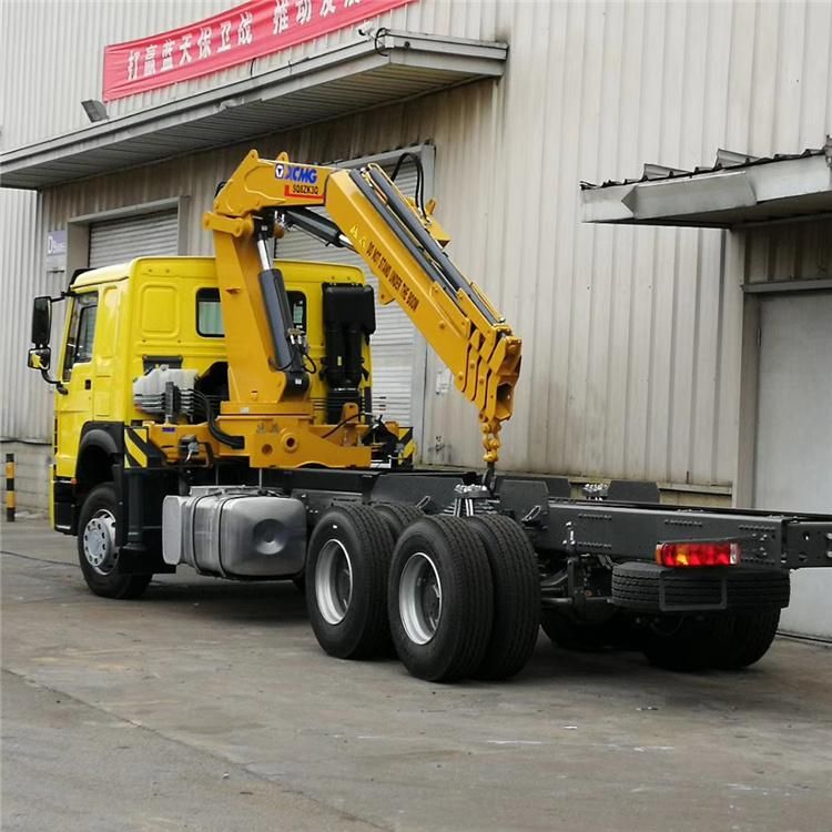 Sq8zk3q China New 8 Ton Hydraulic Knuckle Boom Truck Mounted Crane