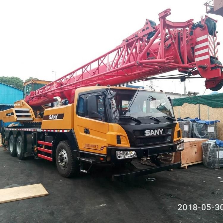 SA-Ny New 50ton Truck Crane with 5 Section Boom Stc500 Stc500e5 in Stock