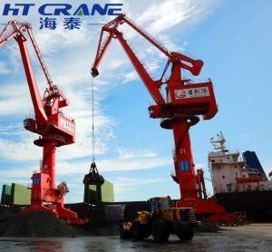 Level Luffing Portal Crane 25 Ton Mobile Harbour Pedestal Portal Crane