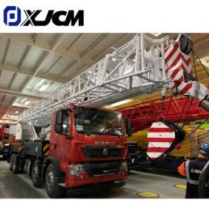 55ton Truck Crane Sinotruk Chassis Construction Crane 5 Section Main Boom