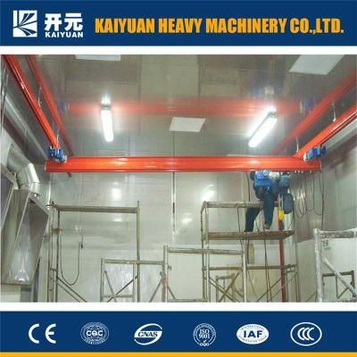 0.8t Widely Used Suspension Single Beam Bridge Crane with Good Price