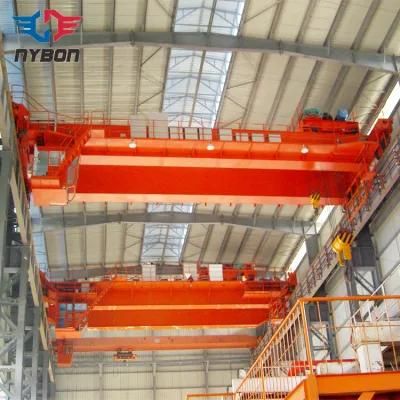 Double Beam Girder Electric Overhead Travelling Crane Bridge Electric Crane with Cabin