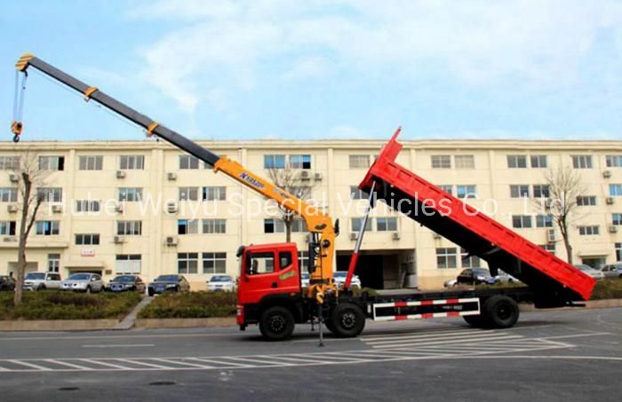 China Manufacturer Provide Dongfeng High Quality Assurance New Design Construction Utility Service 10ton Crane Truck