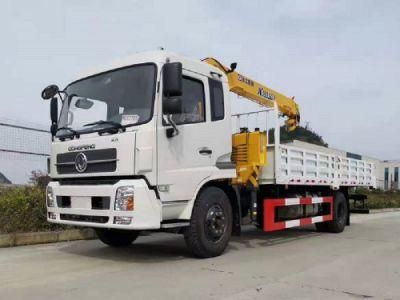 Dongfeng 8ton Telescopic Boom Truck Mounted Crane