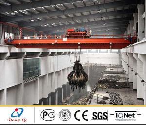 Qz Type 5t-20t Double Beam Bridge Garbage Grab Crane