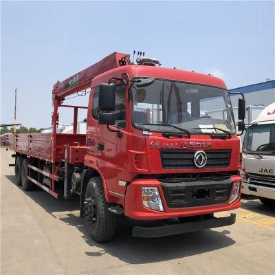 14 Ton to 16 Tons Telescoping Boom Truck Mounted Truck Crane for Sale