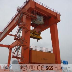 Crane Hometown Rtg Rubber Tyre Container Gantry Crane