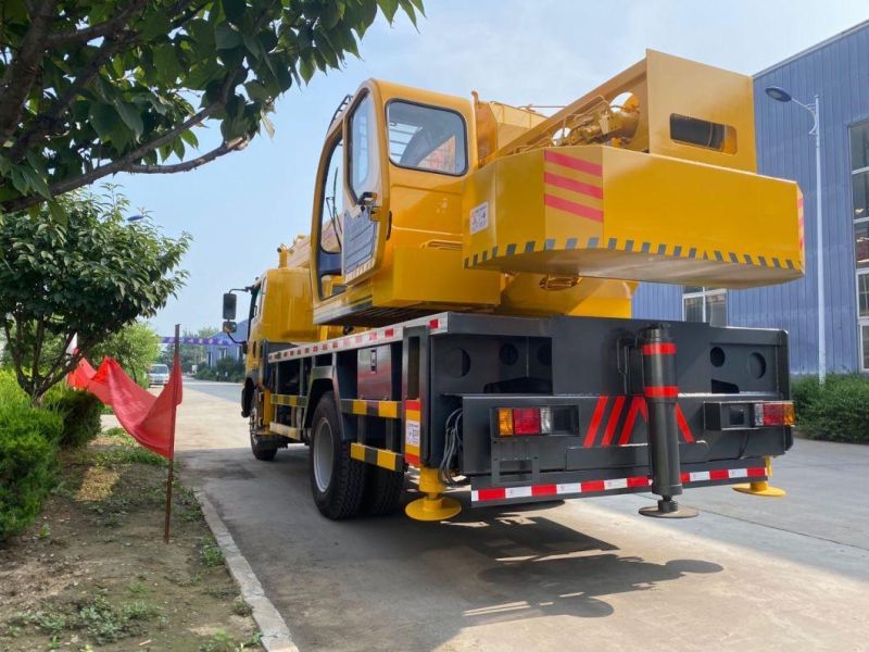 Small Hydraulic Truck Crane Workshop Electric 16tons Crane