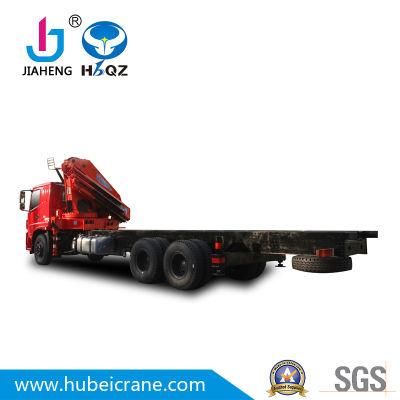HBQZ 18 Ton Knuckle Boom Truck Mounted Crane