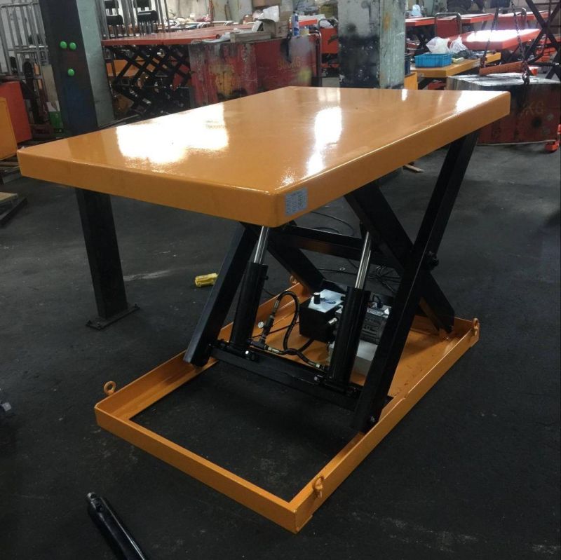 Heavy Duty Electric Hydraulic Stationary Scissor Lift Table