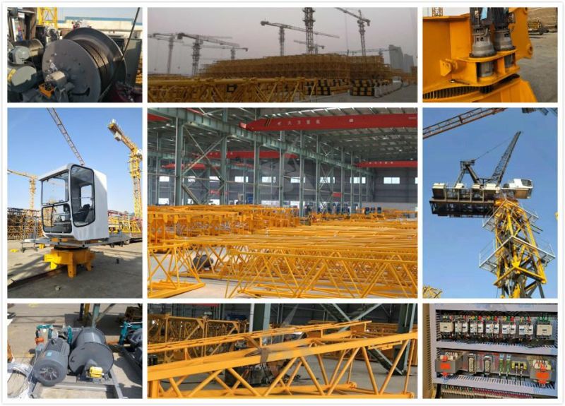 Factory Price 12t Self Erecting Tower Crane with Best Price