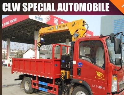 3ton 5ton Truck Mounted Crane Truck with Folding or Straight Crane