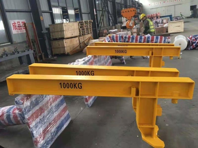 New Type Hand Operated Pillar Mounted Small 0.25t-5t Wall Bracket Jib Crane with Certificate