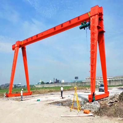 Dy Factory Euro Single Girder 10ton Mh Gantry Crane