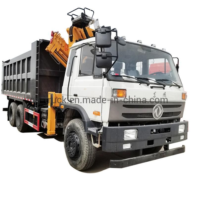 Customized 5ton 6ton 8ton 10ton Kunckle Crane Trucks with Knuckleboon Crane and Tray