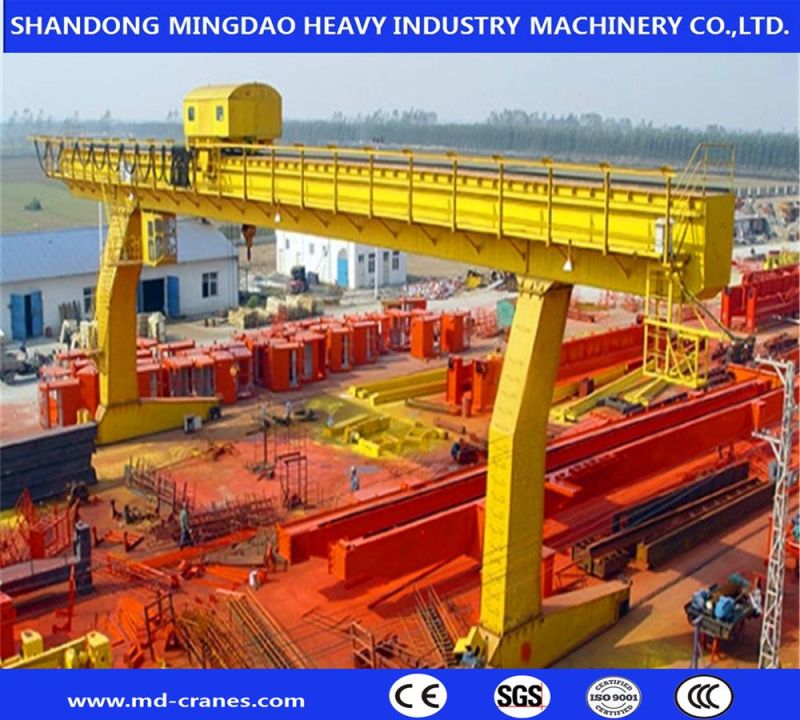 L Type for Heavy Industry Single Girder Gamtry Crane with Electric Hoist or Cabin