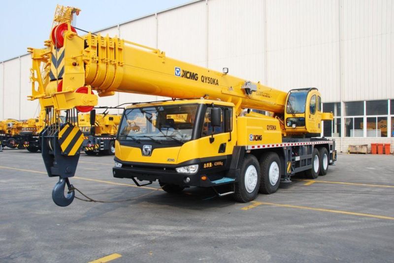 China EXW Price Xuzhou Official Xuzhou Latest 50ton Truck Crane Qy50ka