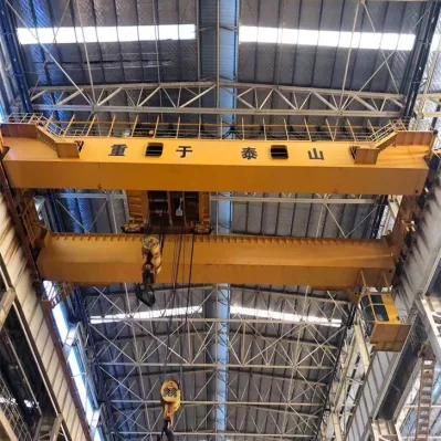Euro Tye 20ton Double Girder Overhead Bridge Crane for Metallurgy
