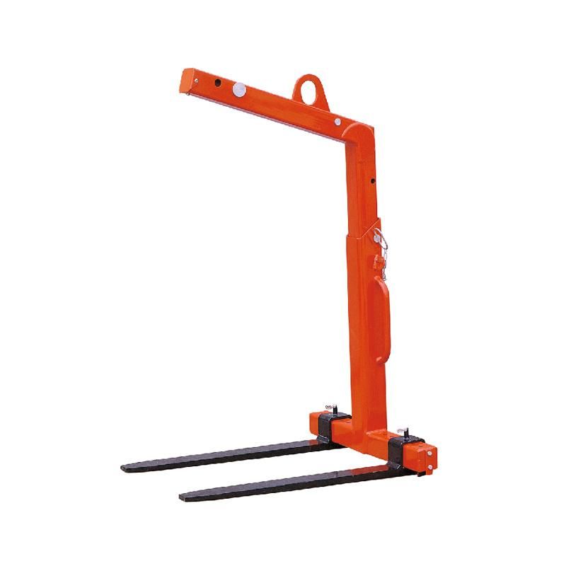 Self-Balancing Crane Fork with Adjustable Fork Width