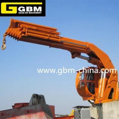 Gbm Marine Deck Telescopic/Knuckle Boom Crane