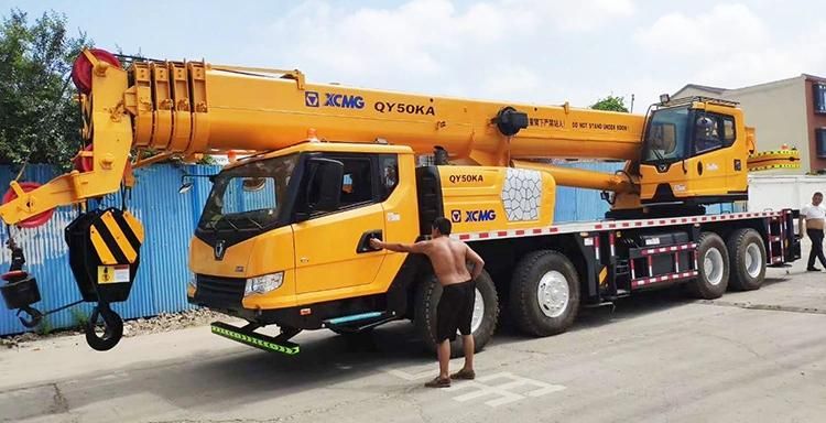 Second Hand Condition XCMG Brand Qy50ka 50ton Used Construction Truck Crane with Cheapest Price