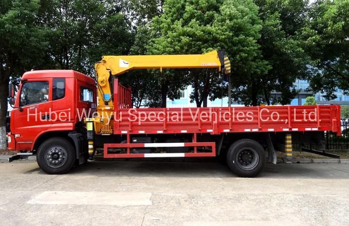 Factory Price China Dongfeng/HOWO/Foton/Isuzu/FAW 6.3ton 8ton 4X2 Truck with Crane