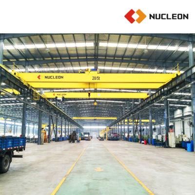 Nucleon 5 - 200 Ton Industrial Used Double Bridge Over Head Traveling Crane