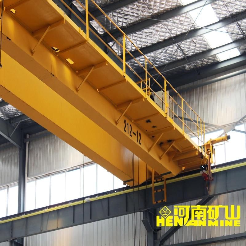 400t/80t Heavy Capacity Double Girder Hook Winch Overhead Bridge Crane