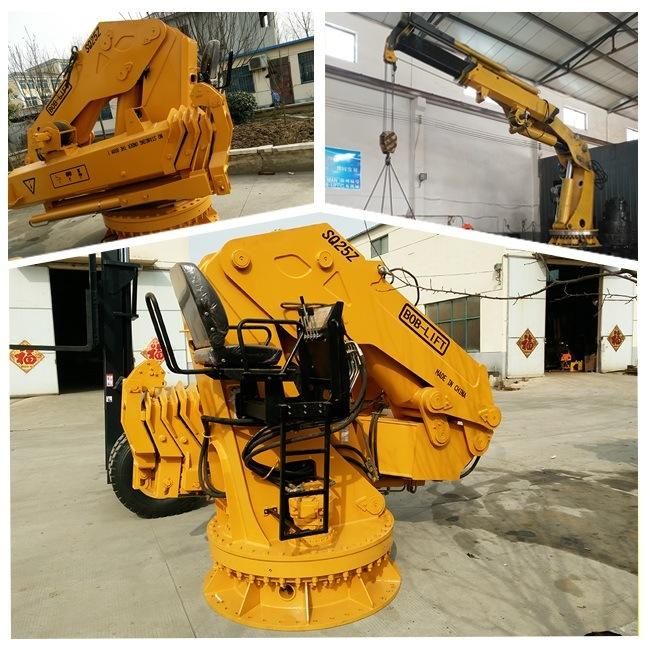 High Quality Tug Boat Crane 25 Ton for Sale