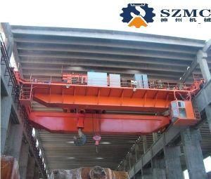 Top Quality Casting Yz Model Double Girder Travelling Overhead Bridge Crane for Warehouse, Workshop Using