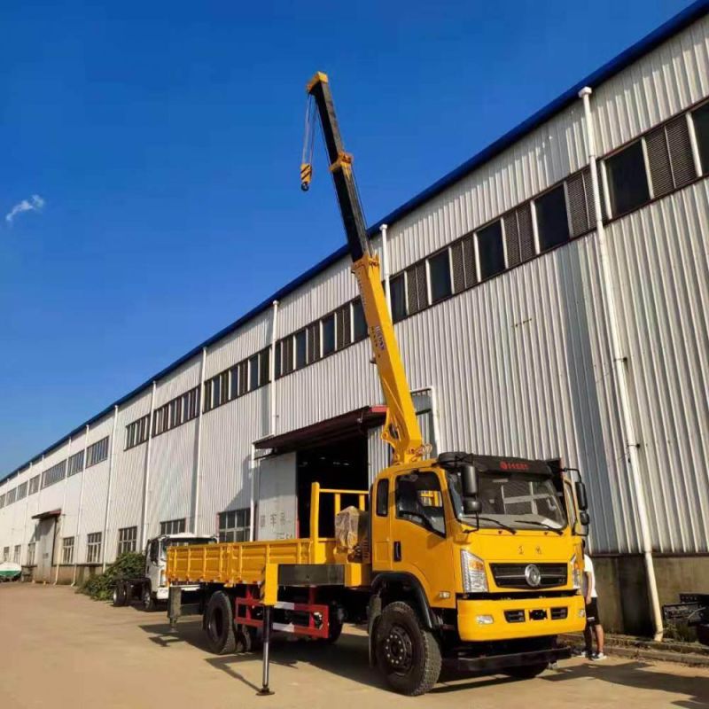 Hydraulic 12 Ton Truck Crane with Good Price