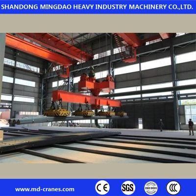 Mingdao 25ton Travelling Beam Overhead Crane with High Level