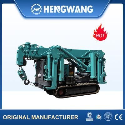 15m Diesel Engine 3ton Spider Crane