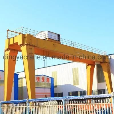 Dy High Quality 5t 10t 15t 20t 25t 30t 50ton 75ton 100ton European Standard Load Double Girder Gantry Crane Cantilever