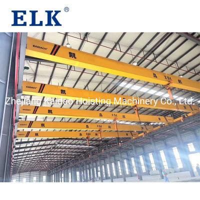 5 Ton Single Girder European Overhead Bridge Crane