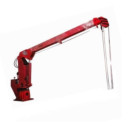 1ton 2ton 3ton 4ton 5ton 6ton 8ton Small Articulated Hydraulic Knuckle Boom Marine Crane